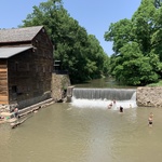 Swimmers enjoying Summer Fun at Pine Creek Grist Mill